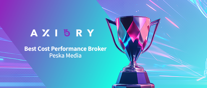 Peska MediaよりBest Cost Performance Brokerを受賞