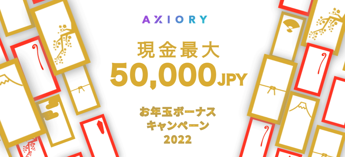 AXIORY お年玉ボーナスキャンペーン 2022