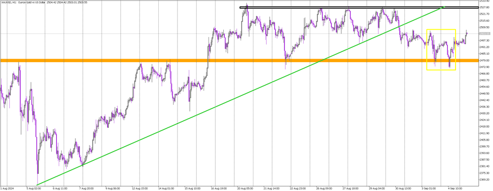 Gold Rebounds from Key Support: Eyes Set on Resistance